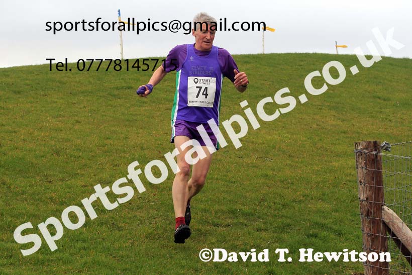 Womens 35+ and Mens 65+ 2023 NEMAA Cross Country, Croft Circuit, North Yorkshire. Photo: David T. Hewitson/Sports for All Pics